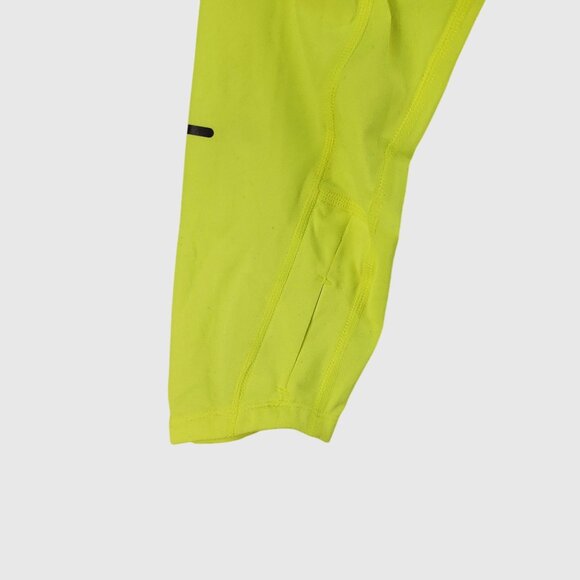 Nike Dri-Fit Mens Running Pullover Shirt XL Neon Yellow Long Sleeve - Picture 7 of 12